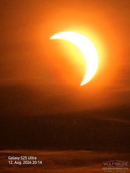 Sonnenfinsternis  / Aug.2026