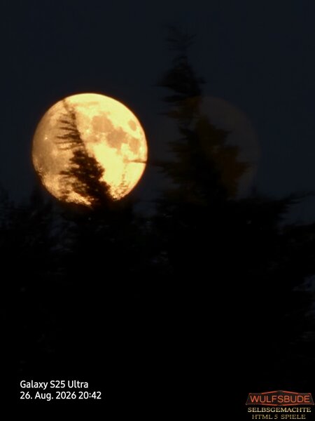 Vollmond in Bad Salzuflen
