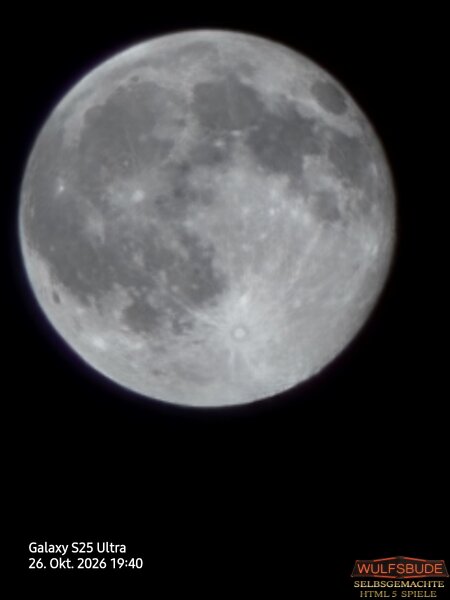 Vollmond in Mecklenburg-Vorpommern